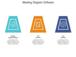 Meeting diagram software ppt powerpoint presentation summary background cpb