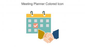 Meeting Planner Colored Icon In Powerpoint Pptx Png And Editable Eps Format