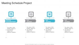 Meeting Schedule Project In Powerpoint And Google Slides Cpb