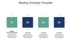 Meeting schedule template ppt powerpoint presentation icon graphics example cpb