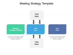 Meeting strategy template ppt powerpoint presentation infographic template infographics cpb
