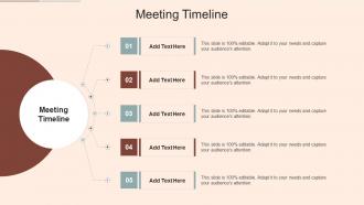 Meeting Timeline In Powerpoint And Google Slides Cpb