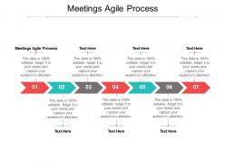Meetings agile process ppt powerpoint presentation portfolio microsoft cpb