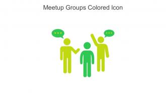 Meetup Groups Colored Icon In Powerpoint Pptx Png And Editable Eps Format