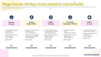 Mega Trends Driving Cloud Adoption And Security