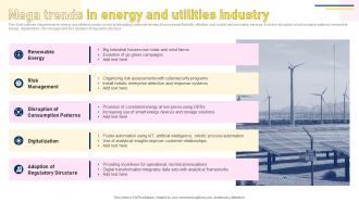Mega Trends In Energy And Utilities Industry