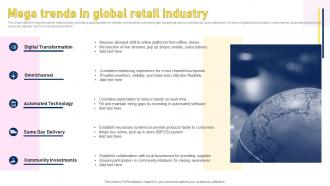 Mega Trends In Global Retail Industry