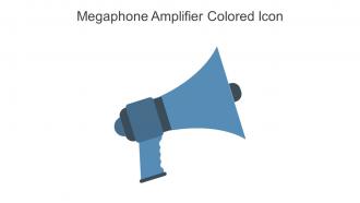 Megaphone Amplifier Colored Icon In Powerpoint Pptx Png And Editable Eps Format