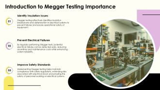 Megger Testing Procedures And Best Practices PPT Presentation AT Pre designed Ideas
