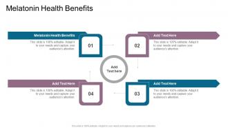 Melatonin Health Benefits In Powerpoint And Google Slides Cpb
