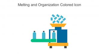 Melting And Organization Colored Icon In Powerpoint Pptx Png And Editable Eps Format