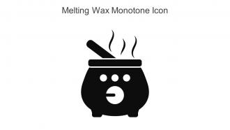 Melting Wax Monotone Icon In Powerpoint Pptx Png And Editable Eps Format