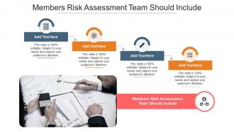 Members Risk Assessment Team Should Include In Powerpoint And Google Slides Cpb