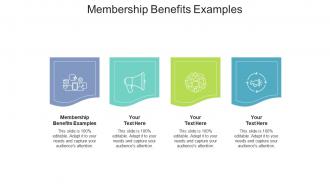 Membership benefits examples ppt powerpoint presentation portfolio influencers cpb