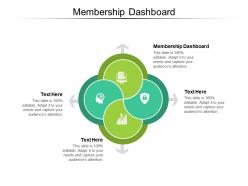 Membership dashboard ppt powerpoint presentation inspiration structure cpb