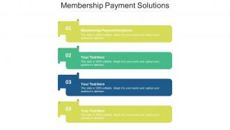 Membership Payment Solutions Ppt Powerpoint Presentation Icon Examples Cpb