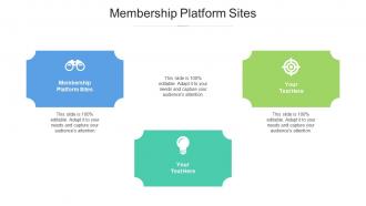 Membership platform sites ppt powerpoint presentation professional gallery cpb