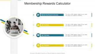 Membership Rewards Calculator In Powerpoint And Google Slides Cpb