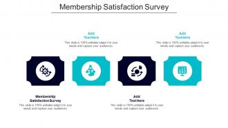 Membership Satisfaction Survey Ppt Powerpoint Presentation File Outfit Cpb