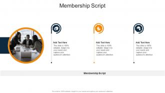 Membership Script In Powerpoint And Google Slides Cpb