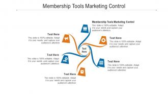 Membership tools marketing control ppt powerpoint presentation outline topics cpb