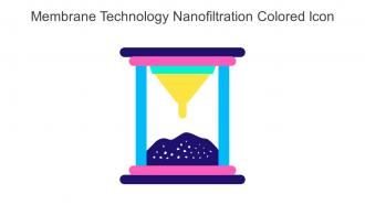 Membrane Technology Nanofiltration Colored Icon In Powerpoint Pptx Png And Editable Eps Format