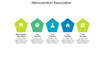 Memorandum association ppt powerpoint presentation inspiration icon cpb