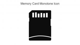 Memory Card Monotone Icon In Powerpoint Pptx Png And Editable Eps Format