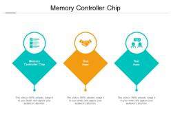 Memory controller chip ppt powerpoint presentation gallery graphics example cpb