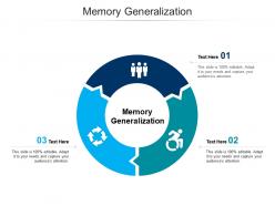 Memory generalization ppt powerpoint presentation infographic template show cpb
