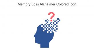 Memory Loss Alzheimer Colored Icon In Powerpoint Pptx Png And Editable Eps Format