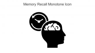 Memory Recall Monotone Icon In Powerpoint Pptx Png And Editable Eps Format