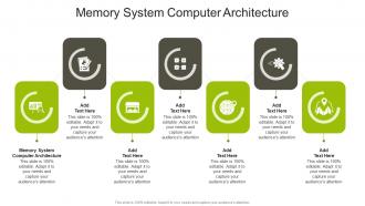Memory System Computer Architecture In Powerpoint And Google Slides Cpb