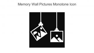 Memory Wall Pictures Monotone Icon In Powerpoint Pptx Png And Editable Eps Format