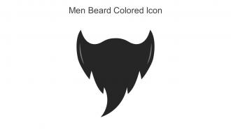 Men Beard Colored Icon In Powerpoint Pptx Png And Editable Eps Format