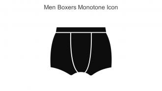 Men Boxers Monotone Icon In Powerpoint Pptx Png And Editable Eps Format