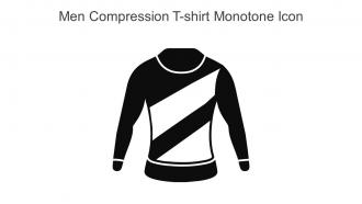 Men Compression T Shirt Monotone Icon In Powerpoint Pptx Png And Editable Eps Format