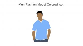 Men Fashion Model Colored Icon In Powerpoint Pptx Png And Editable Eps Format