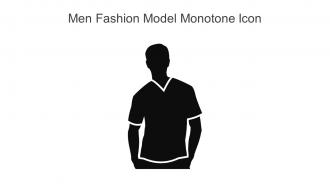 Men Fashion Model Monotone Icon In Powerpoint Pptx Png And Editable Eps Format