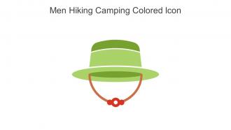 Men Hiking Camping Colored Icon In Powerpoint Pptx Png And Editable Eps Format