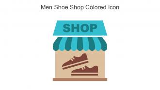 Men Shoe Shop Colored Icon In Powerpoint Pptx Png And Editable Eps Format