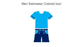 Men Swimwear Colored Icon In Powerpoint Pptx Png And Editable Eps Format