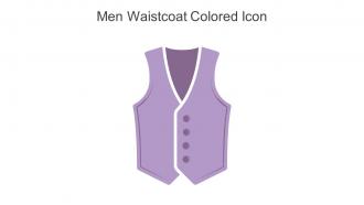 Men Waistcoat Colored Icon In Powerpoint Pptx Png And Editable Eps Format