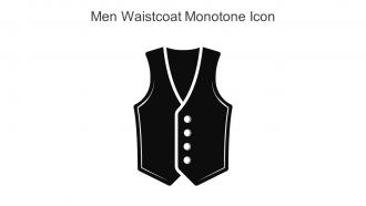 Men Waistcoat Monotone Icon In Powerpoint Pptx Png And Editable Eps Format
