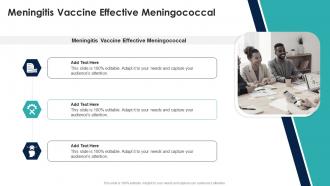 Meningitis Vaccine Effective Meningococcal In Powerpoint And Google Slides Cpb