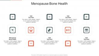 Menopause Bone Health In Powerpoint And Google Slides Cpb