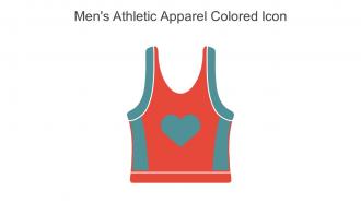 Mens Athletic Apparel Colored Icon In Powerpoint Pptx Png And Editable Eps Format