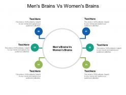 Mens brains vs womens brains ppt powerpoint presentation professional maker cpb