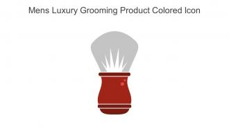 Mens Luxury Grooming Product Colored Icon In Powerpoint Pptx Png And Editable Eps Format