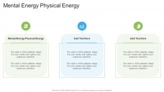 Mental Energy Physical Energy In Powerpoint And Google Slides Cpb